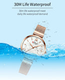 Relógio de Moda CURREN para Mulheres – Relógio de Quartzo de Luxo.