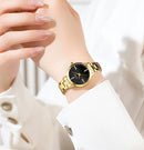 CURREN – Relógio Feminino com Mostrador Simples, Pulseira Estilo Bracelete.